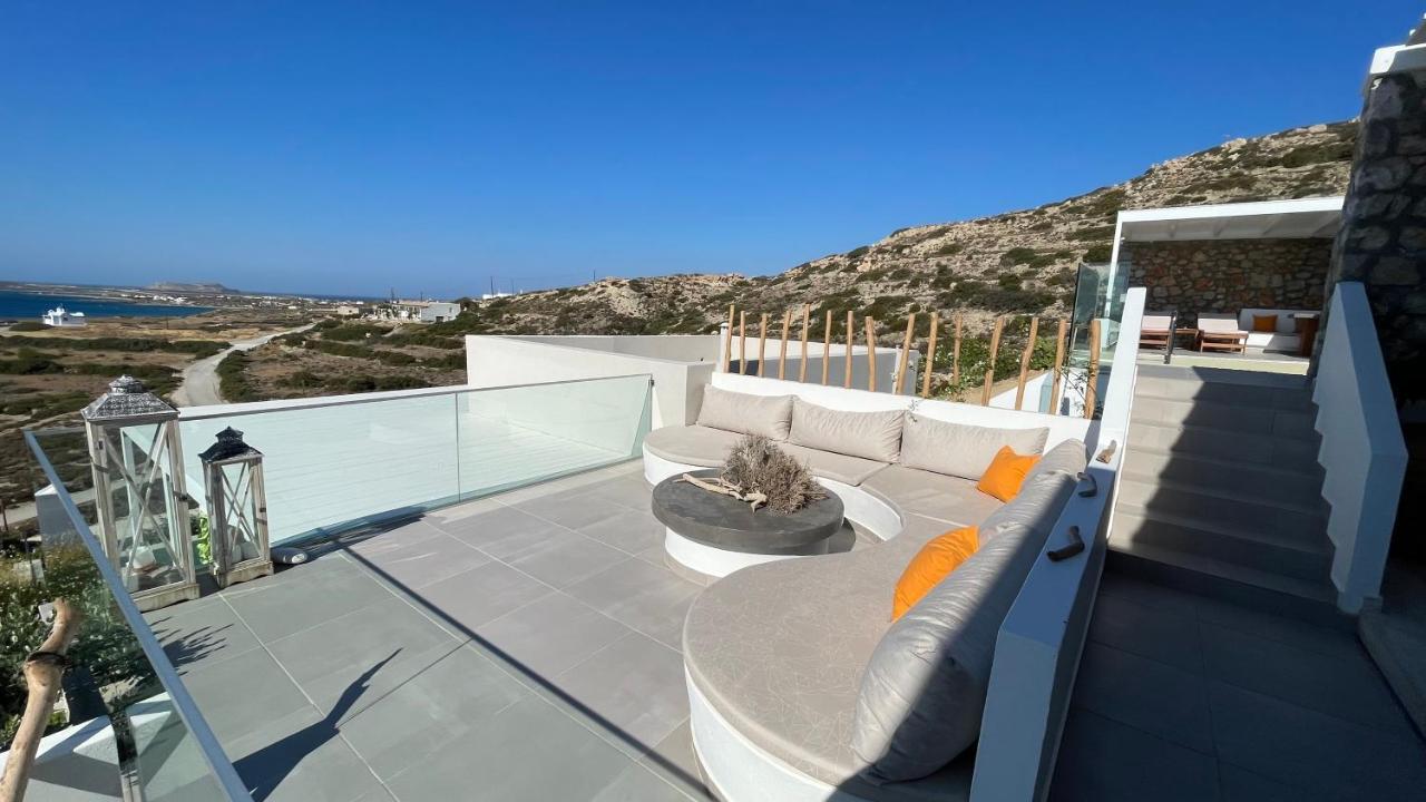 Theros Luxury Villas Damatria Exterior foto